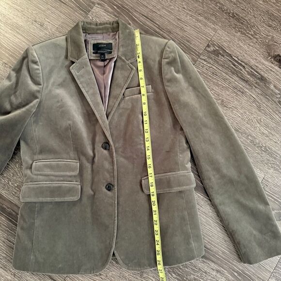 J. Crew Velour Schoolboy Blazer Tall - Picture 7 of 9